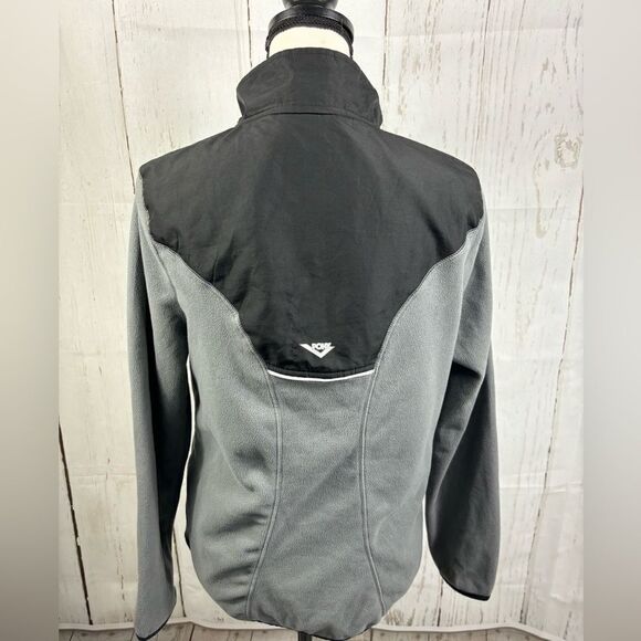 ‼️final must bundle‼️ Pony Fleece Active Jacket Gray Black Full-Zip - Picture 2 of 10